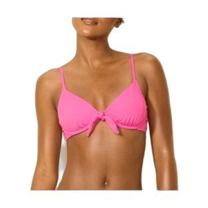Shade & Shore Women's Tie-Front Underwire Bikini Top- 34D